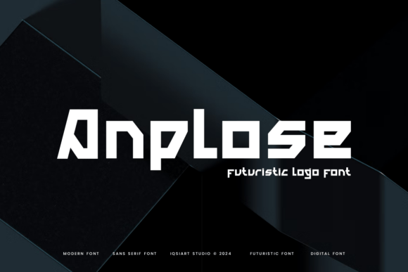 Anplose: A Modern Sans Serif Typeface for Digital Editors