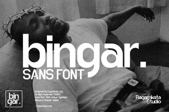 Bingar Font: Elevate Campaigns with Modern Sans Serif