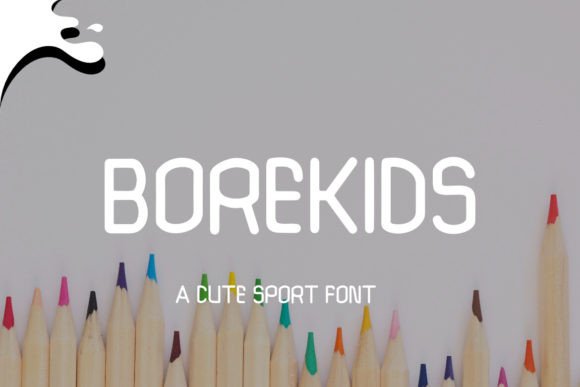 Borekids Font: A Modern Typeface for Bold Editorial Design