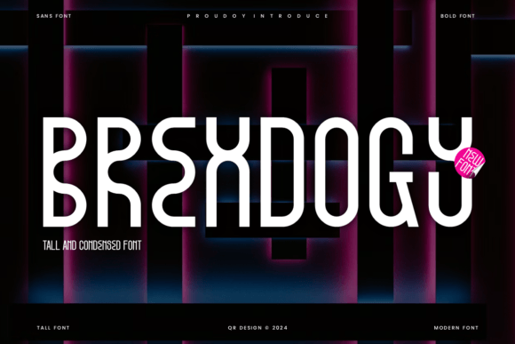 Brexdogy Typeface for Bold Business Branding