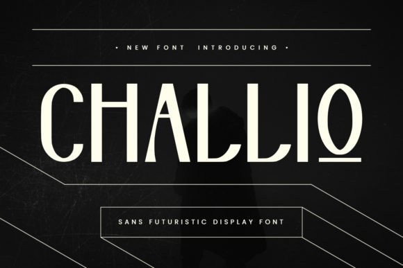 Challio: A Modern Typeface for Bold Craft Designs