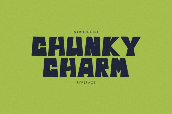 Chunky Carm: The Bold Sans Serif for Playful Branding