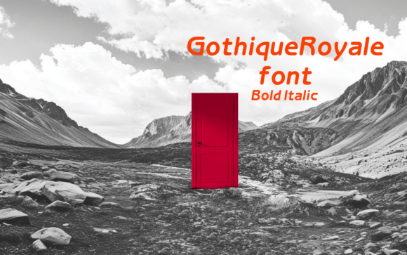 Gothique Royale Font for Elegant Maker Designs