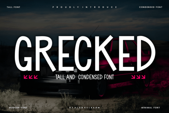 Grecked Font Review: A Bold Sans Serif for Modern Design
