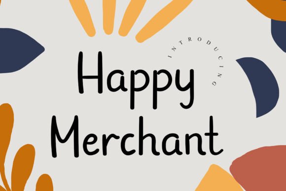 Happy Merchant Font for Modern Web Design