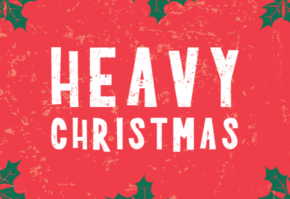 Heavy Christmas Font for Bold Branding