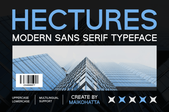 Hectures Font: A Clean Sans Serif for Modern Branding