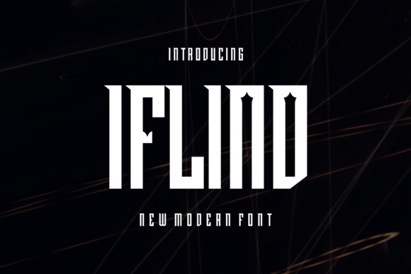 Iflind Typeface for Bold Craft Branding