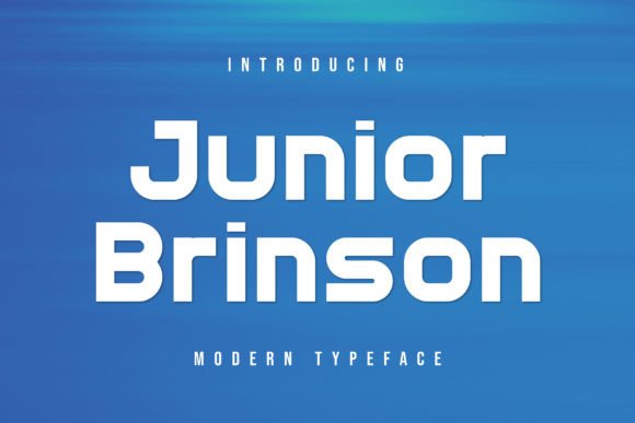 Junior Brinson Font for Modern Maker Brands