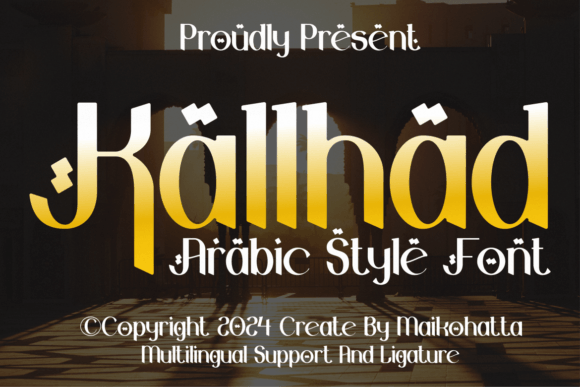 Kallhad Sans Serif Font for Modern Web Design