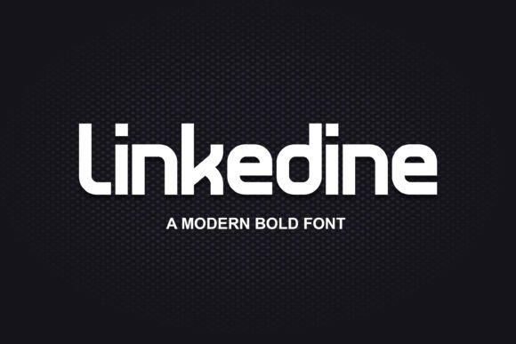 Linkedine: A Bold Typeface for Modern Branding