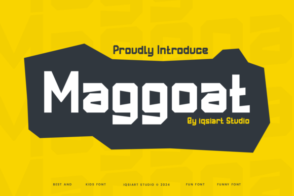 Maggoat Font Download: A Playful Sans Serif for Bold Designs