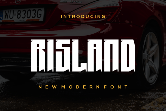 Risland Typeface for Modern Editorial Design