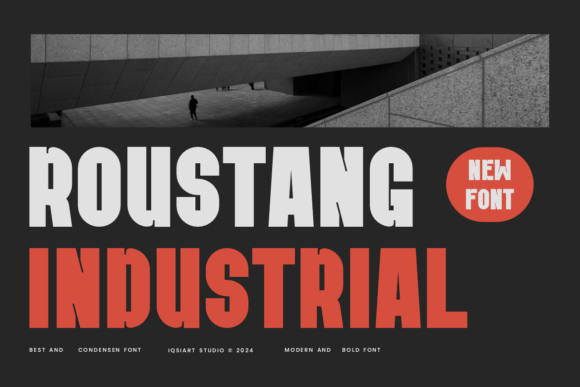 Roustang Industrial Typeface Review