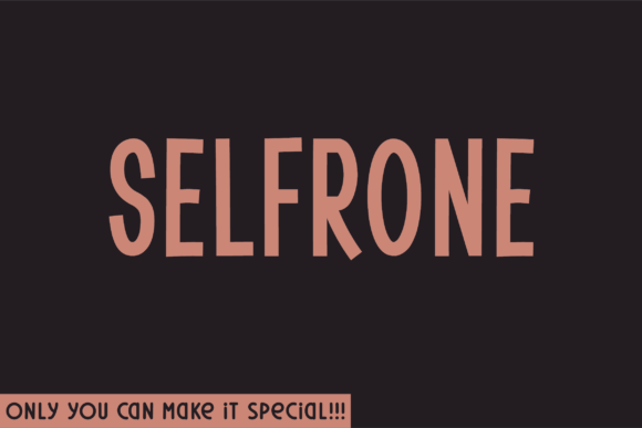 Selfrone: The Organic Handwritten Font for Modern Web Design