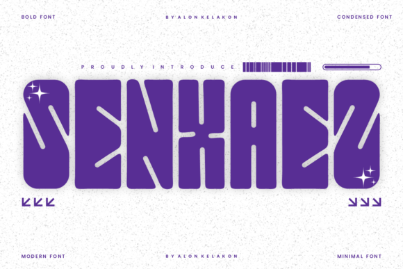 Senxaez Font: A Modern Typeface for Branding