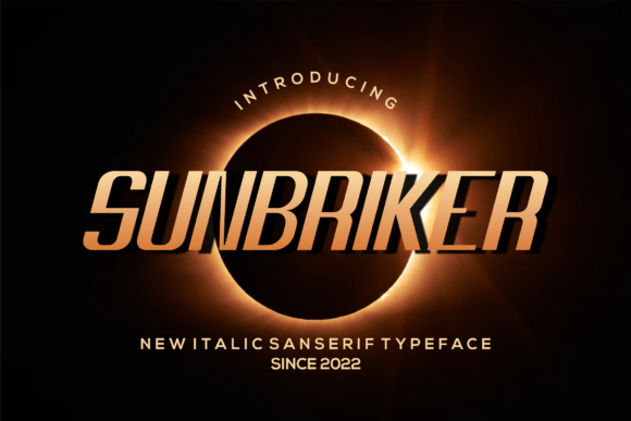 Sunbriker Font for Elegant Business Branding