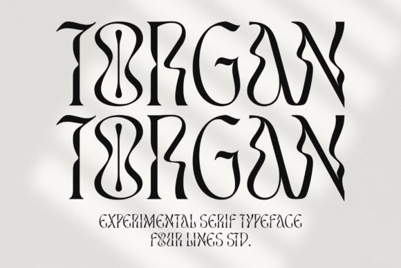 Torgan Typeface for Modern Editorial Design