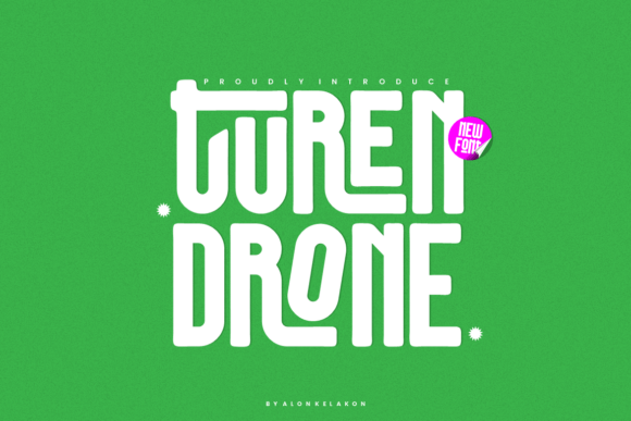 Turen Drone: A Modern Sans Serif for Editorial Titles