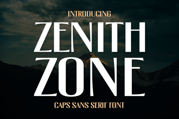Zenith Zone Font Review: A Bold Serif for Modern Design